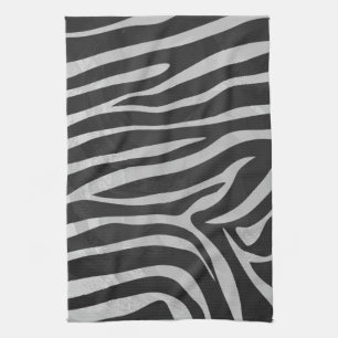 Trendy Zebra Animal Print Pattern gemaakt door Ima Theedoek
