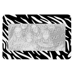 Trendy Zebra Flexibel 4 x 6 Magnetisch Foto Lijst Magneet