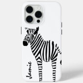 Trendy Zebra-liefhebbers Case-Mate iPhone Case (Achterkant)
