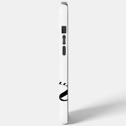 Trendy Zebra-liefhebbers Case-Mate iPhone Case (Achterkant / Links)