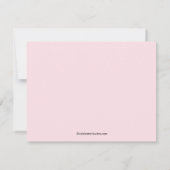 Trendy Zebra Lijst sparen de Uitnodiging van de Da (Achterkant)