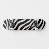 Trendy zebraprint unieke stijlvolle skateboard (Horizontaal)