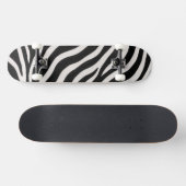 Trendy zebraprint unieke stijlvolle skateboard (Horizontaal)