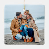 Trendy Zeeen van de Tekst van de Schrijfmachine en Keramisch Ornament (Achterkant)