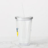 Trendy Zelfgemaakte Limoncello Citroenlikeur Favor Acryl Drinkbeker (Links)