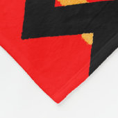 Trendy Zigzag Fleece Deken (Hoek)