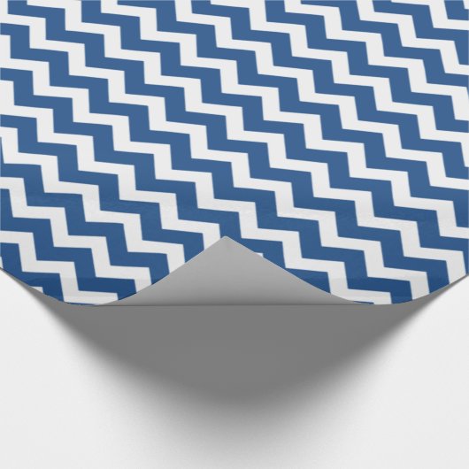 Trendy Zigzag Pattern Wrapping Paper Cadeaupapier (Hoek)