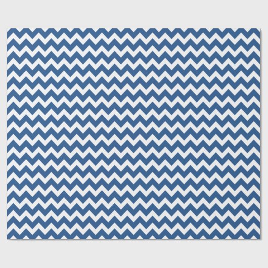 Trendy Zigzag Pattern Wrapping Paper Cadeaupapier (Vlak)