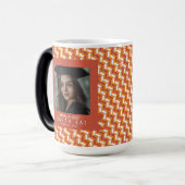 Trendy Zigzag Print Afgestudeerde Magische Mok (Voorkant links)