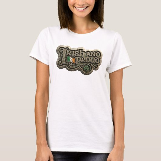 Trendy Zilver IERS EN TROTS Statement T-shirt (Voorkant)