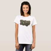 Trendy Zilver IERS EN TROTS Statement T-shirt (Voorkant volledig)