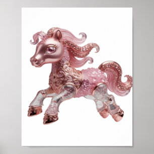 Trendy zilveren ABSTRACTE KUNST Grafisch ontwerp Poster