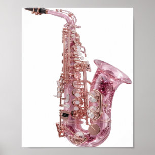 Trendy Zilveren ABSTRACTE KUNST Kunstprint Poster