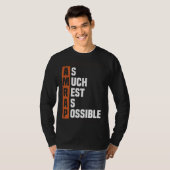 Trendy Zo Veel Rust Als Mogelijk AMRAP T-shirt (Voorkant volledig)