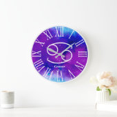 Trendy Zodiac Nebula Cancer Symbool Grote Klok (Huis)