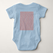 Trendy Zoetje Schattig Modebewust Romper (Achterkant)