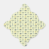 Trendy zomer pictogrammen patroon bedankdoosjes (Uitgevouwen)