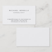 Trendy zwart wit, aangepast visitekaartje (Voorkant / Achterkant)