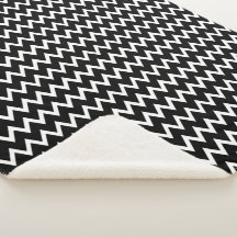 Trendy zwart-wit Chevron patroon