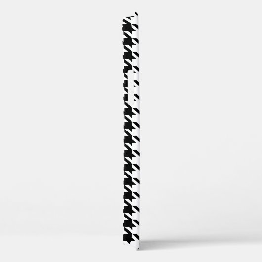 Trendy zwart-wit houndstooth-controlepatroon Case-Mate iPhone case (Achterkant / Rechts)