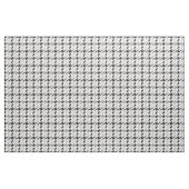 Trendy zwart-wit houndstooth plaid patroon stof (Yard (91,4 cm))