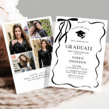 Trendy Zwarte Strik Lint 4 FOTO Afstudeerfeest