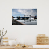 Trent Bridge, Nottingham UK Poster (Keuken)