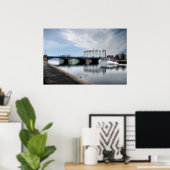 Trent Bridge, Nottingham UK Poster (Thuiskantoor)