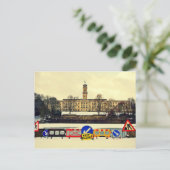Trent Building , University of Nottingham, Winter Briefkaart (Staand voorkant)
