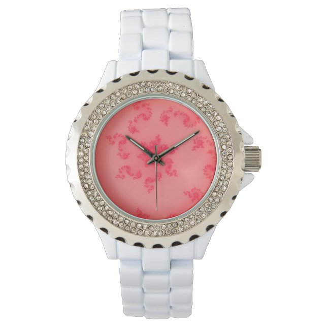 Trent Color Coral Horloge (Voorkant)