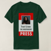Trent Crimm ID Kaart 2 T-shirt (Design voorkant)