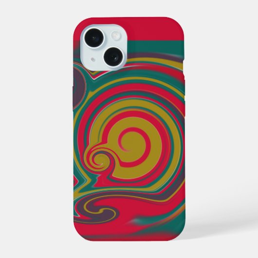 Trent Kleur 2025 iPhone 15 Case (Achterkant)