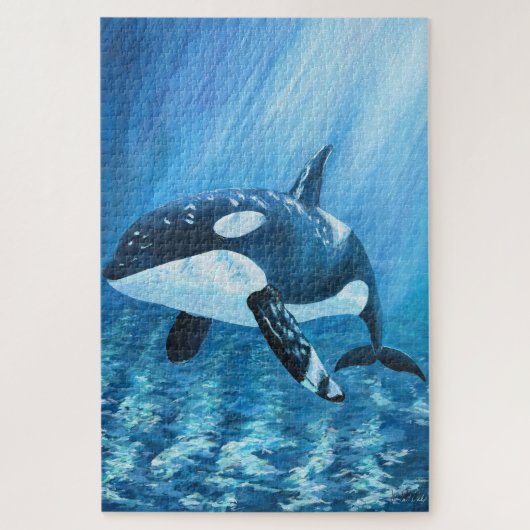 Trent Orca Moordwalvispuzzel Legpuzzel (Verticaal)