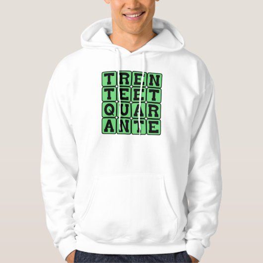 Trente Et Quarante, Franse kaartspel Hoodie (Voorkant)