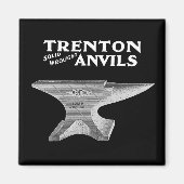 Trenton Anvil Blacksmithing Magneet (Voorkant)
