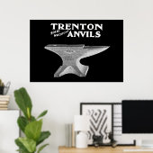Trenton Anvil Blacksmithing Poster (Thuiskantoor)