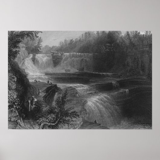 Trenton High Herfsten, 1838 Poster (Voorkant)