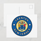 Trenton New Jersey Briefkaart (Voorkant / Achterkant)