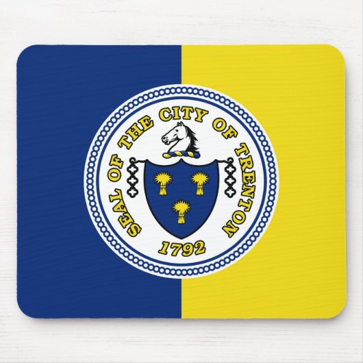 Trenton, New Jersey - Flag Mouse Mat Muismat (Voorkant)
