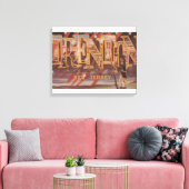 Trenton, New Jersey (Revolutionair) Canvas Afdruk (Insitu (Woonkamer))