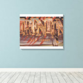 Trenton, New Jersey (Revolutionair) Canvas Afdruk (Insitu (Houten vloer))