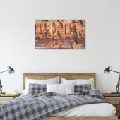 Trenton, New Jersey (Revolutionair) Canvas Afdruk (Insitu (Slaapkamer))