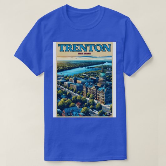 Trenton New Jersey T-shirt (Design voorkant)