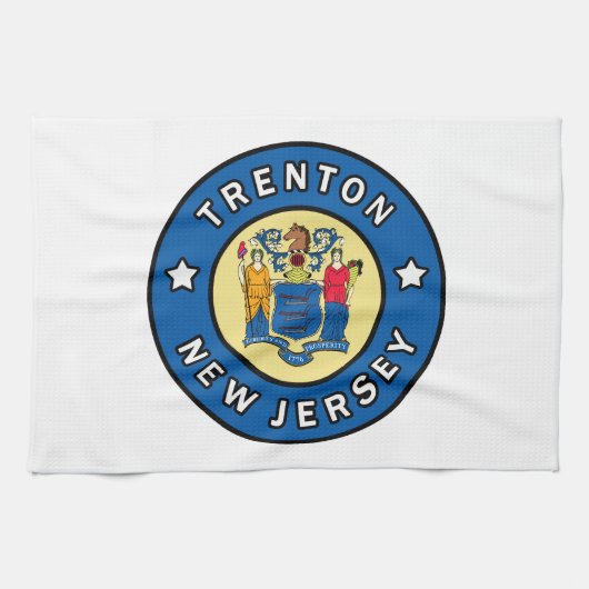 Trenton New Jersey Theedoek (Horizontaal)