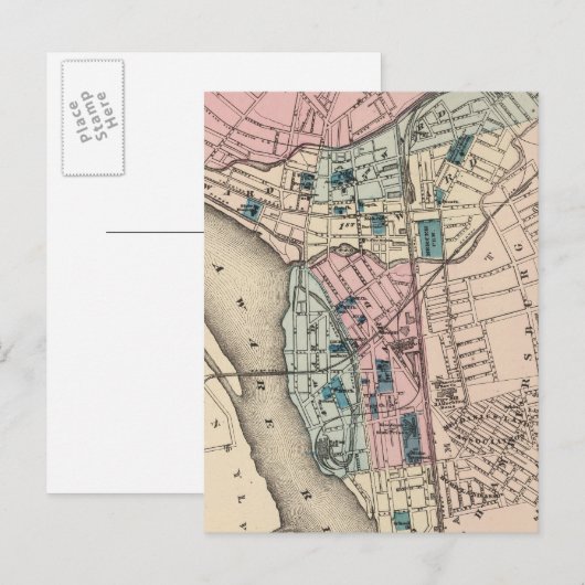 Trenton, NJ Briefkaart (Voorkant / Achterkant)