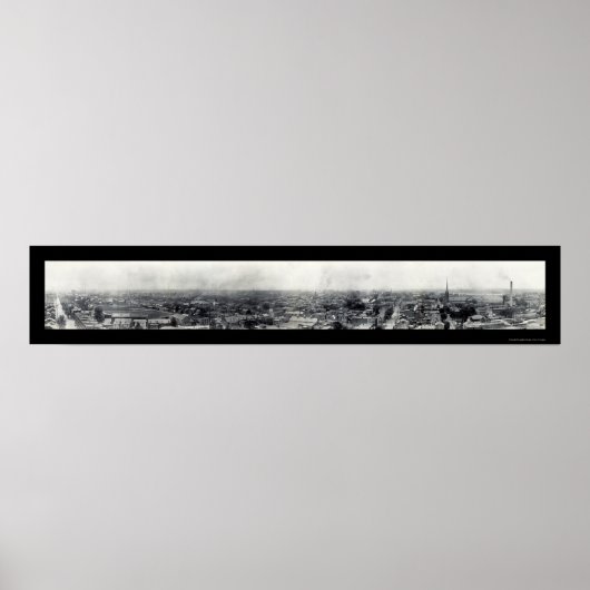 Trenton NJ Foto 1909 Poster (Voorkant)