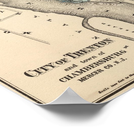 Trenton, NJ Poster (Hoek)