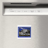  Trenton NJ Poster Magneet (Insitu (Vaatwasser))