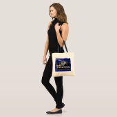 Trenton NJ Poster Tote Bag (Voorkant (model))