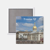 Trenton State Capitol Magnet (Voorkant / Achterkant)
